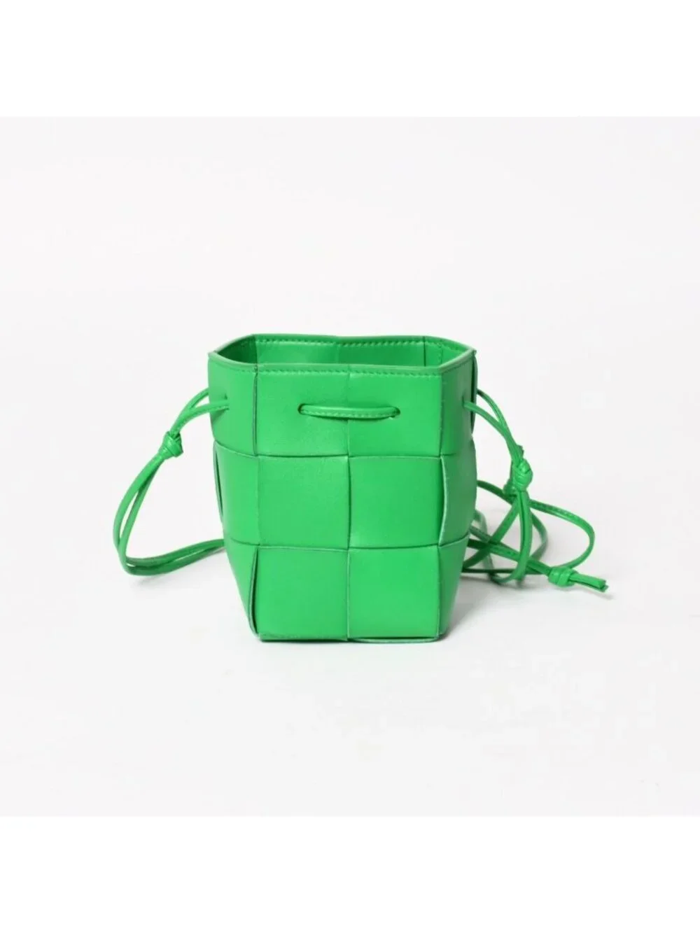 Bottega Veneta Mini Cassette Bucket Bag Intrecciato